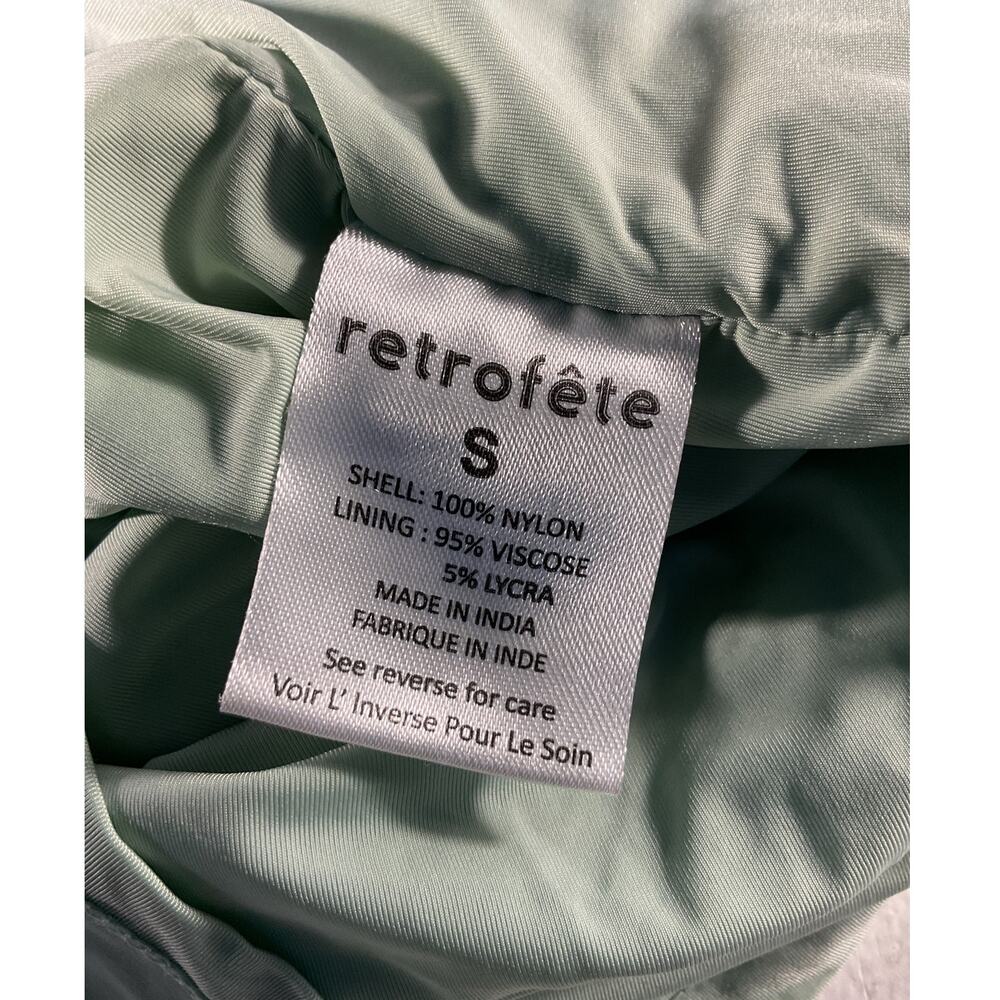Retrofete Sequin Green Dionne Dress Size S - Picture 6 of 6